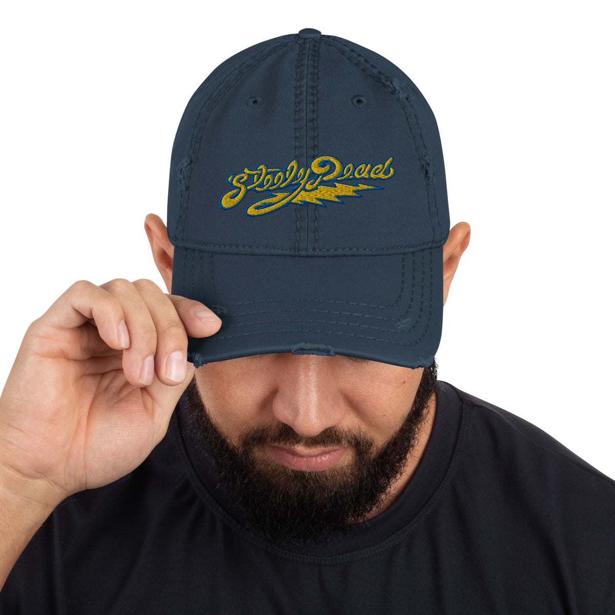 帽子 SENIOR AIR HAT CHARCOAL distressed-dad-hat-charcoal-